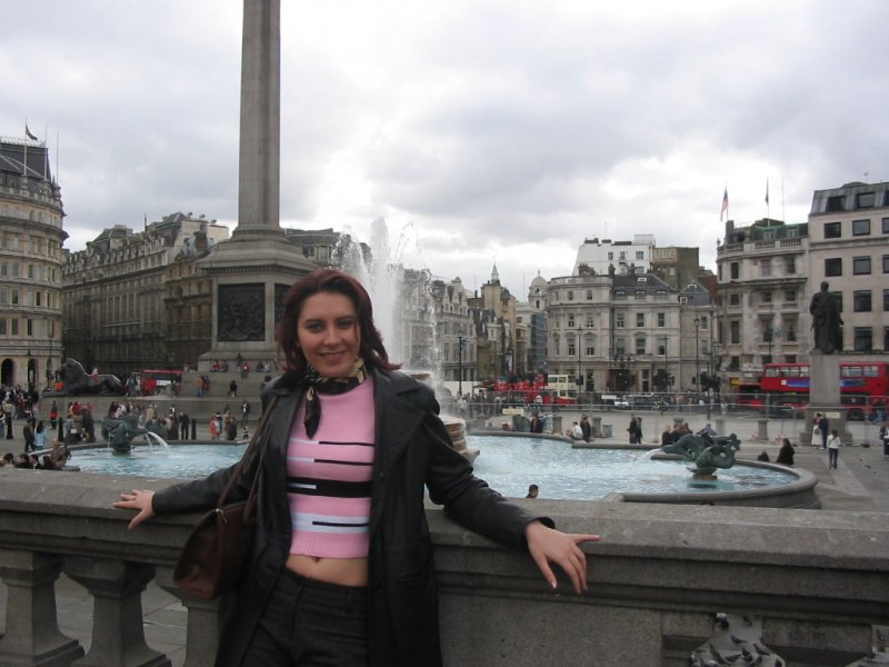 London. Trafalgar square