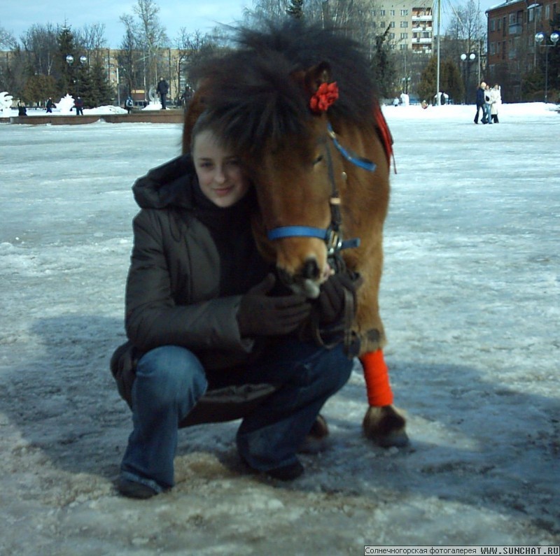 )))SosedkA and poni(((