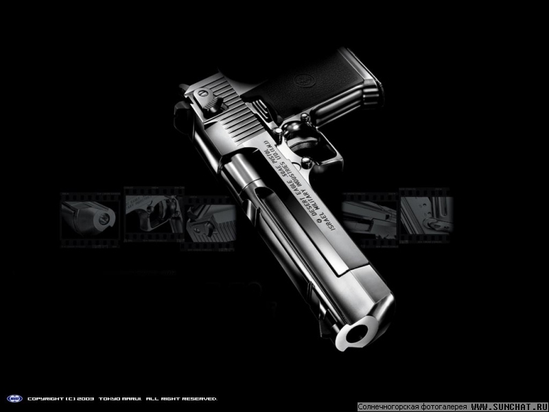 the gun)