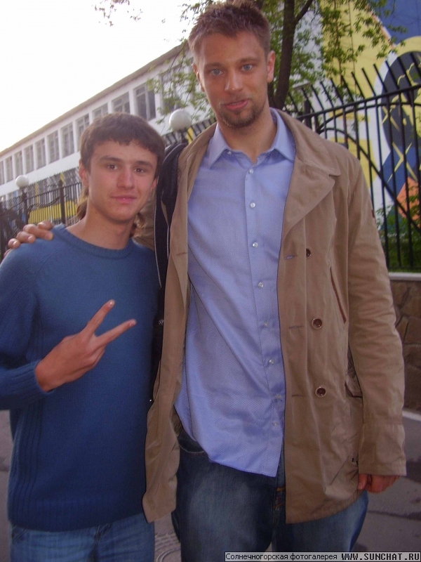 Me & David Andersen (CSKA)