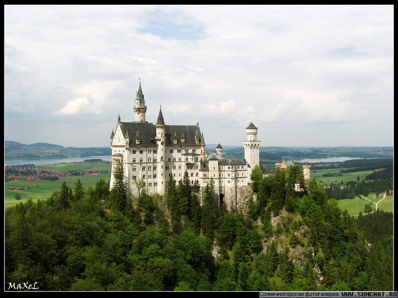 Замок Neuschwanstein. Германия.