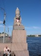 St Petersburg. Neva riverside. Sfinx