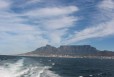 South Africa. Table Mountain from a far